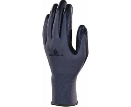 Полиэстеровые перчатки с покрытием из вспененного нитрила Delta Plus р. 9 VE722NO09 