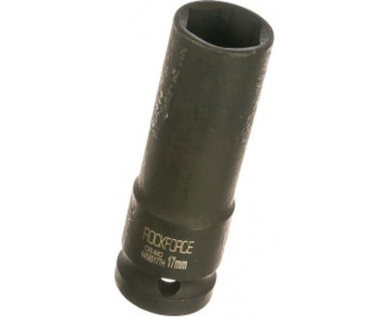Головка торцевая 6-гранная ударная удлиненная, тонкостенная 17 мм, 1/2", L=85 мм ROCKFORCE RF-4458517ТН 