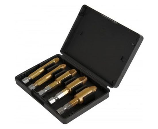 Набор экстракторов для извлечения поврежденных саморезов ПРАКТИКА 775-495 