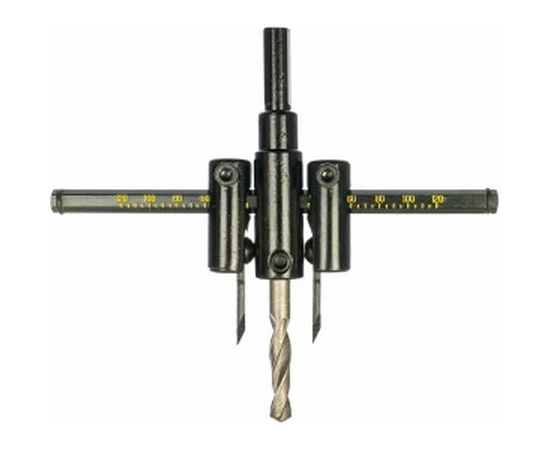 Сверло по дереву регулируемое балеринка (30-120 мм) ПРАКТИКА 032-621 