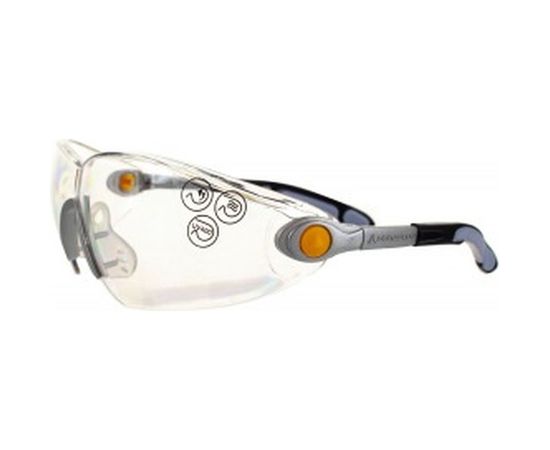 Защитные открытые очки из поликарбоната Delta Plus VULCANO2 PLUS VULC2PLIN 