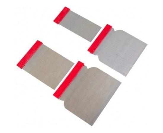 Набор шпателей нержавеющих, 4 предмета Hobbi 29-2-003 