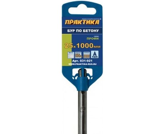 Бур по бетону SDS Plus (25х1000 мм) ПРАКТИКА 031-921 – изображение 2