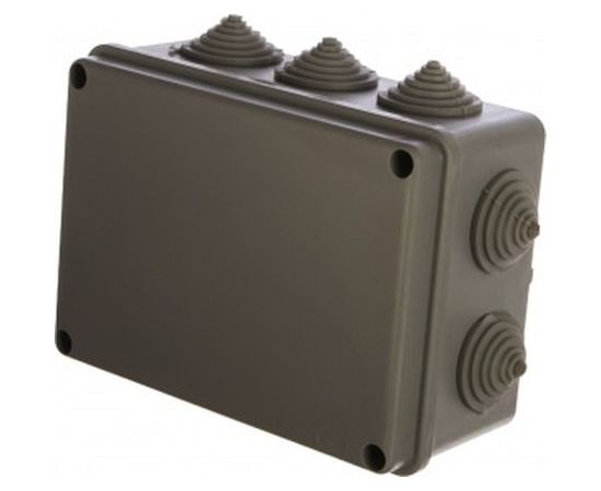 Распаячная коробка с крышкой ОП 150х110х70мм, IP44, 10 гермовводов TDM SQ1401-1241 – изображение 2