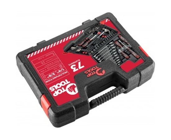 Набор инструментов 1/4, 3/8, 73 шт. Top Tools 38D500 – изображение 2