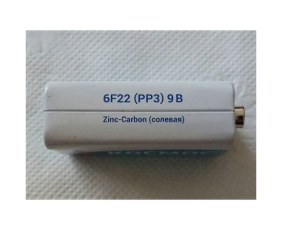 Батарейка КОСМОС 6F22 1Sкрона KOC6F22 – изображение 2