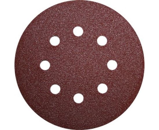 Круг шлифовальный на липкой основе (5 шт; 125 мм; Р80) ПРАКТИКА 031-495 – изображение 2