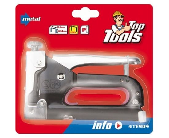 Степлер (4-14 мм, скобы J) Top Tools 41E904 – изображение 2