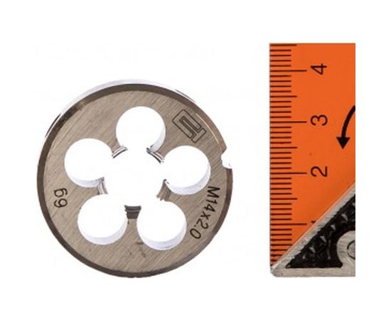 Плашка М14 х 2,0 мм СИБРТЕХ 77037 – изображение 2