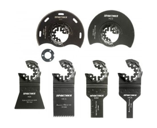 Набор насадок №5 для МФИ комбинированный (6 шт.) ПРАКТИКА 240-546 – изображение 2