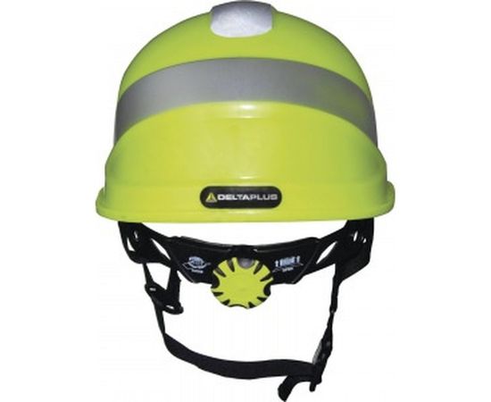 Защитная каска из ABS Delta Plus BASEBALL DIAMOND V UP лимонного цвета DIAM5UPJAFL – изображение 3