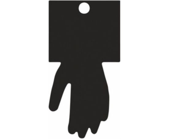 Полиэстеровые перчатки с полиуретановым покрытием Delta Plus цвет черный, р.8 VE702PN08 – изображение 3