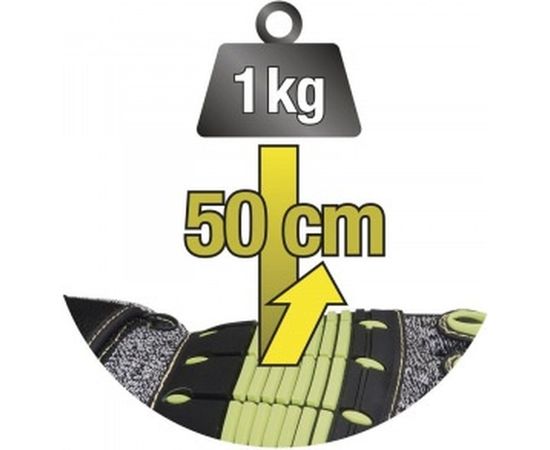 Антивибрационные перчатки Delta Plus VV904 NYSOS р.10 VV904JA10 – изображение 7