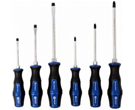 Набор отверток ударных Ultra Grip S2 КОБАЛЬТ 646-621 