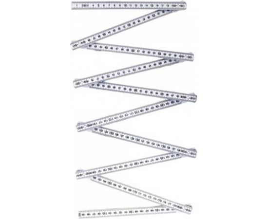 Линейка 2000 х 16 х 3,0 мм, складная, пластиковая, блистер КОБАЛЬТ 917-385 