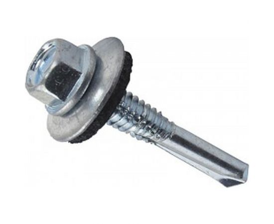 Кровельный саморез с длинным сверлом Метизный двор 5,5x38, 6 шт. 4690441028969 