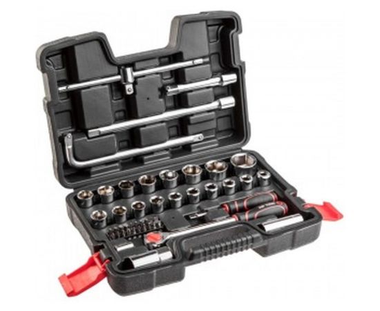 Набор торцевых ключей 1/4, 1/2 47 штук Top Tools 38D550 