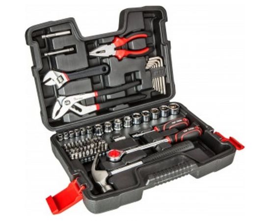 Набор инструментов 1/4, 1/2, 81 шт. Top Tools 38D510 