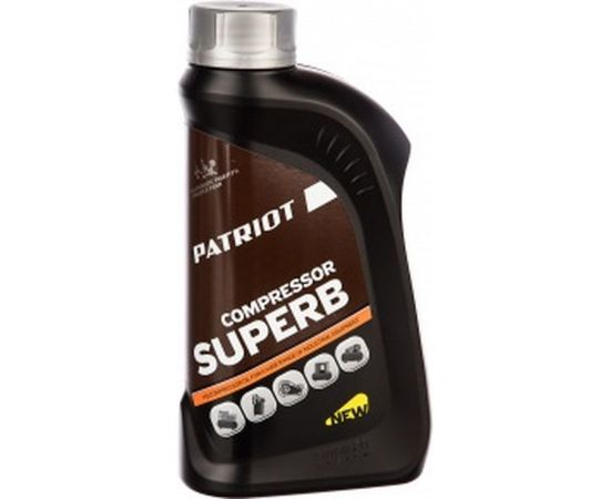Масло компрессорное 1 л PATRIOT COMPRESSOR OIL GTD 