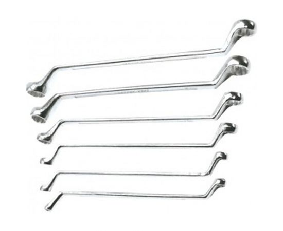 Набор накидных изогнутых ключей Top Tools 6-17 мм, 6 шт. 35D455 