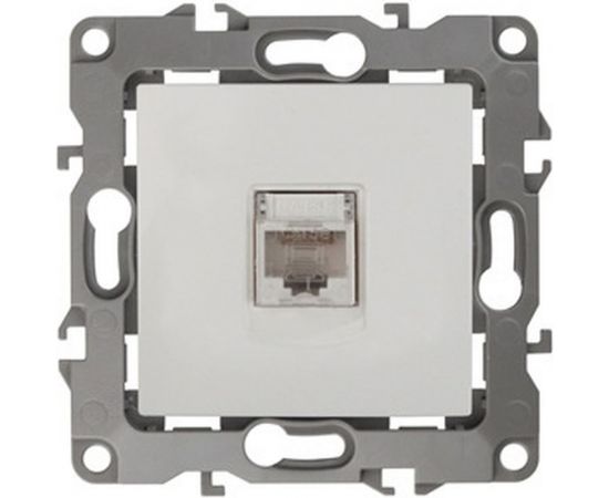 Информационная розетка ЭРА 12-3107-01 RJ45 белая Б0014723 
