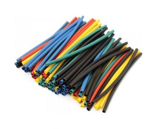 Набор термоусадочных трубок STEKKER N6,  многоцветный, HSHTS6  32767 