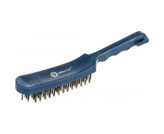 Кордщетка (ручная, 5-рядная, стальная, 280 мм) КОБАЛЬТ 248-665 