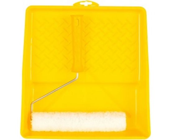 Набор малярный: валик меховой 240 мм, кювета 330x350 мм Hobbi 04-1-121 