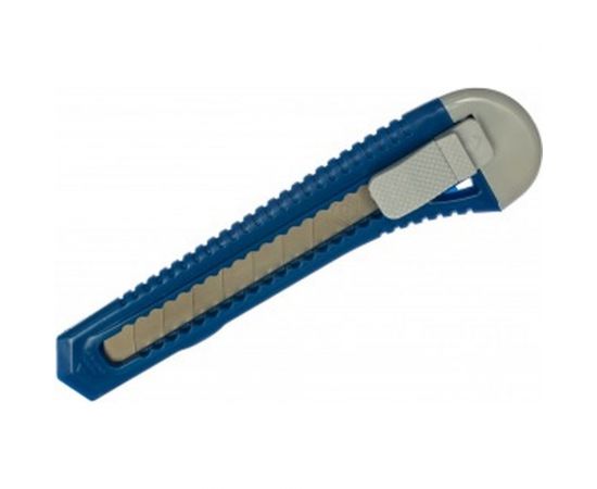 Технический нож, лезвие 18мм, пластиковый корпус КОБАЛЬТ 242-175 