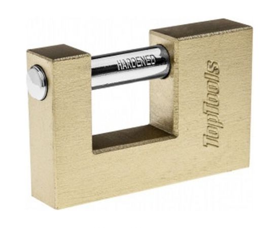 Висячий цилиндровый замок, 90 мм, 2 ключа Top Tools 90U263 