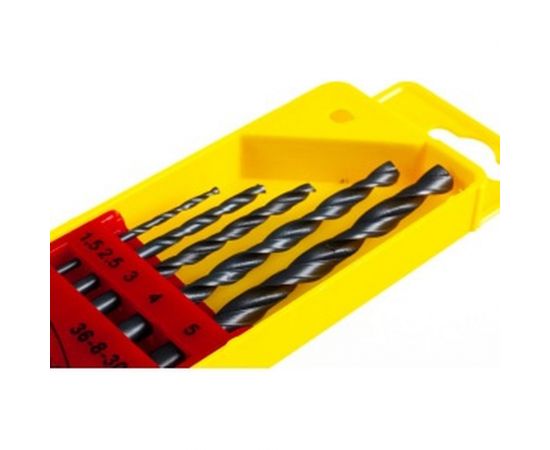 Набор сверл по металлу в пластиковой упаковке (1.5-5 мм) РемоКолор 36-8-304 