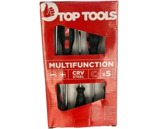 Набор отверток, 5 шт. Top Tools 39D503 