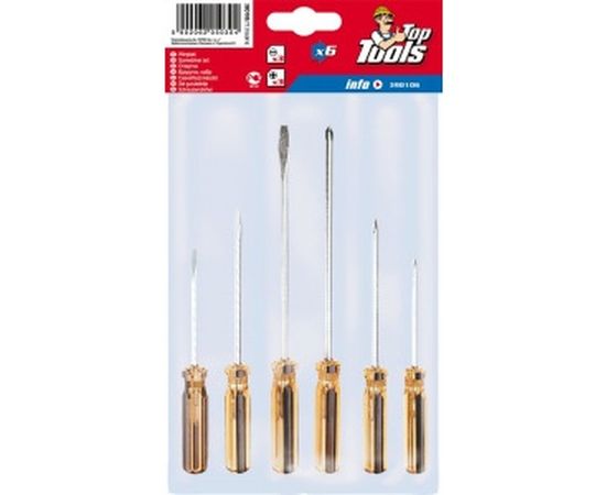 Набор отверток 6 штук Top Tools 39D106 – изображение 2