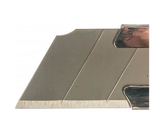 Технический нож, лезвие 18мм, двухкомпонентный корпус, металлическая направляющая, автостоп КОБАЛЬТ 242-137 – изображение 2