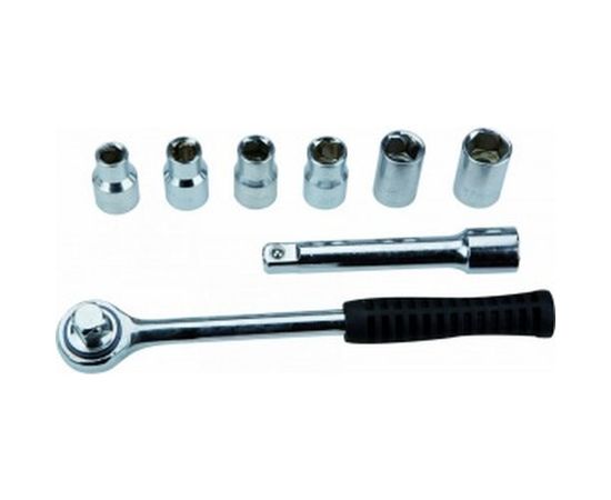 Набор сменных головок (1/2, 8 шт.) Top Tools 38D143 – изображение 2