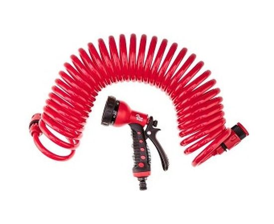 Многофункциональный пистолет-спринклер с 10-миллиметровым спиральным шлангом Top Tools 15A710 – изображение 2