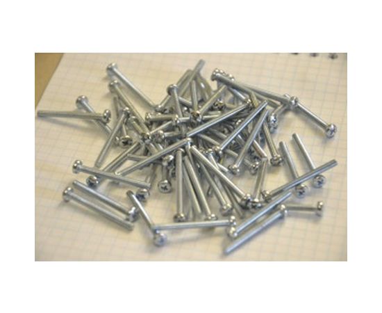 Винт с полуцилиндрической головкой Метизный двор 3x30 DIN 7985, 100 шт. 4607159067081 – изображение 2