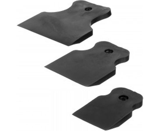 Набор черных резиновых шпателей, 3 предмета: 40, 60, 80 мм /уп./ Remocolor 12-2-103 – изображение 2