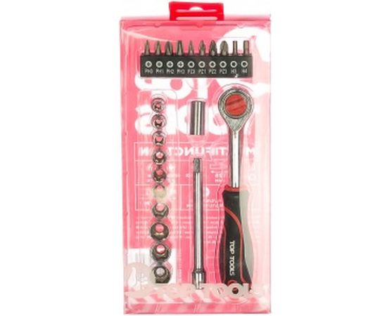 Набор торцевых ключей, 1/4, 23 шт. Top Tools 38D505 – изображение 2