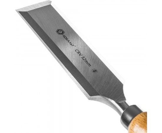 Плоская стамеска 32 х 140 мм, CR-V КОБАЛЬТ 245-831 – изображение 3