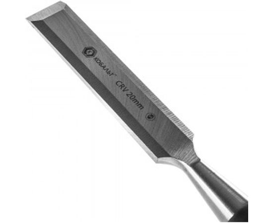 Плоская стамеска (20 х 140 мм, CR-V, блистер) КОБАЛЬТ 245-572 – изображение 3