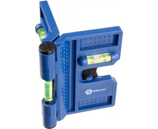 Строительный угловой уровень, 4 магнита КОБАЛЬТ 917-392 – изображение 3