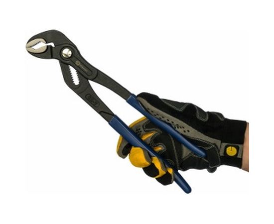 Переставные клещи с кнопочным фиксатором 300мм CR-V КОБАЛЬТ 242-564 – изображение 3