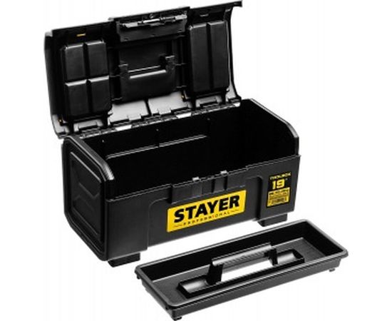 Пластиковый ящик для инструмента STAYER Professional TOOLBOX-19 38167-19 – изображение 3