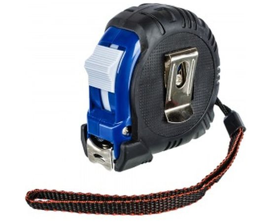 Рулетка (5 м x 19 мм, обрезиненный корпус) КОБАЛЬТ Вектор 247-231 – изображение 4