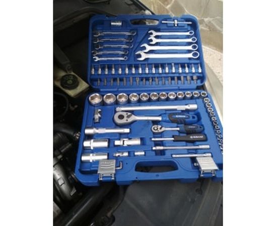 Набор универсального инструмента 1/4 и 1/2, 82шт, кейс КОБАЛЬТ 010104-82 – изображение 4