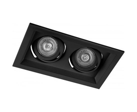 Встраиваемый потолочный светильник FERON MR16 G5.3 черный, DLT202 32442 