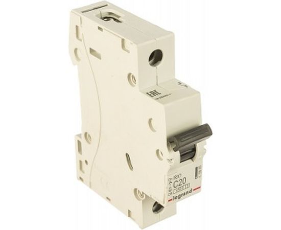 Автоматический модульный выключатель Legrand 1п C 20А 4.5кА RX3 Leg 419665 1199871 