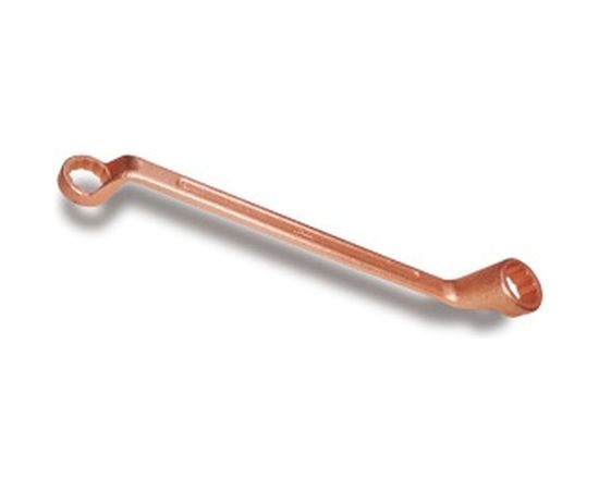 Накидной двусторонний коленчатый ключ ТУ ст.40Х омедненный КЗСМИ КГН-30x32 51329257 