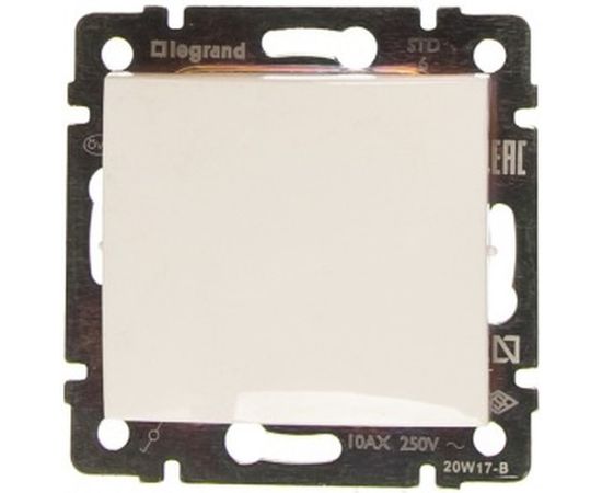 Проходной переключатель Legrand Valena белый одноклавишный 774406 